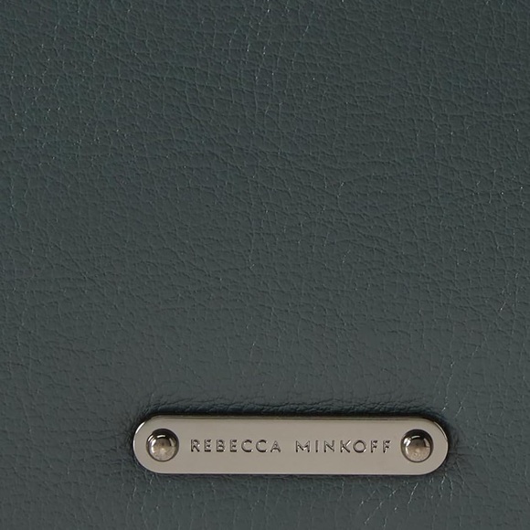 Rebecca Minkoff Women's Chevron Quilted Love Crossbody Bag Deep Jade - Picture 4 of 5